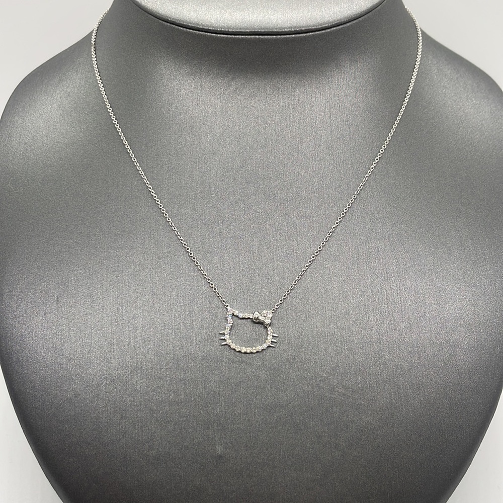 Hello Kitty Diamond Necklace